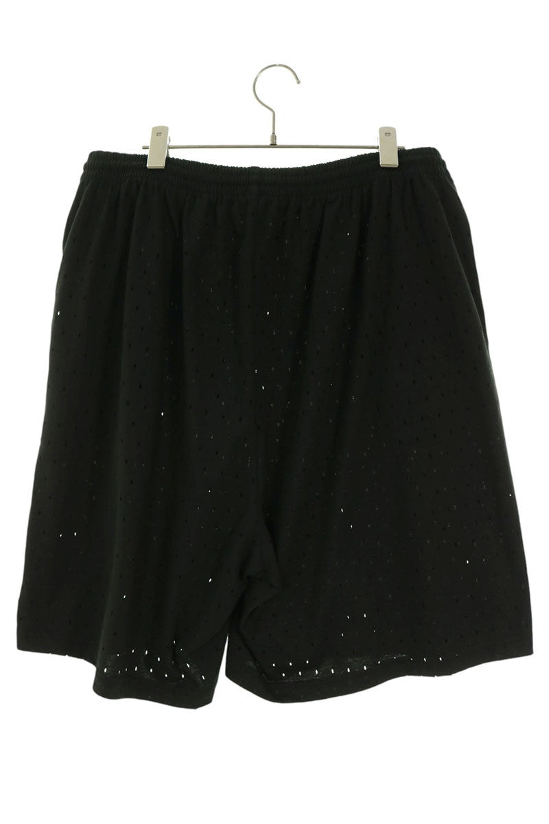 BALENCIAGA Mesh Cotton Blend Shorts Size M