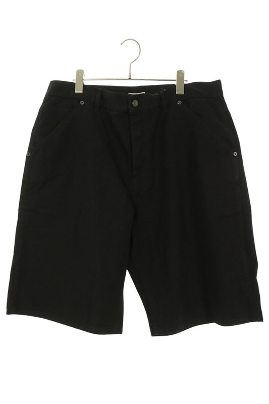 SAINT LAURENT PARIS Button Fly Bermuda Shorts Black Size 33