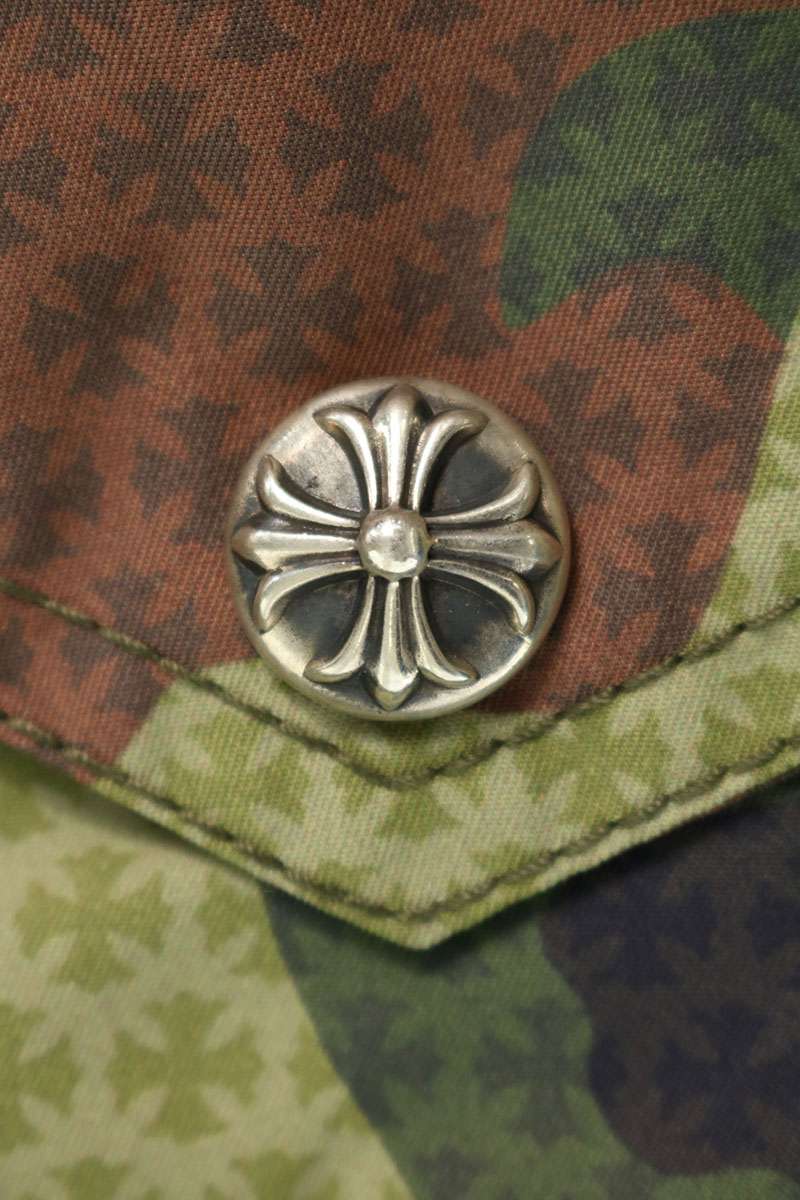 Chrome Hearts SURF BRITCHES Camo Nylon Shorts Size 32