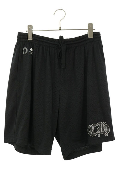 Chrome Hearts CH Print Mesh Varsity Shorts Black Size XL