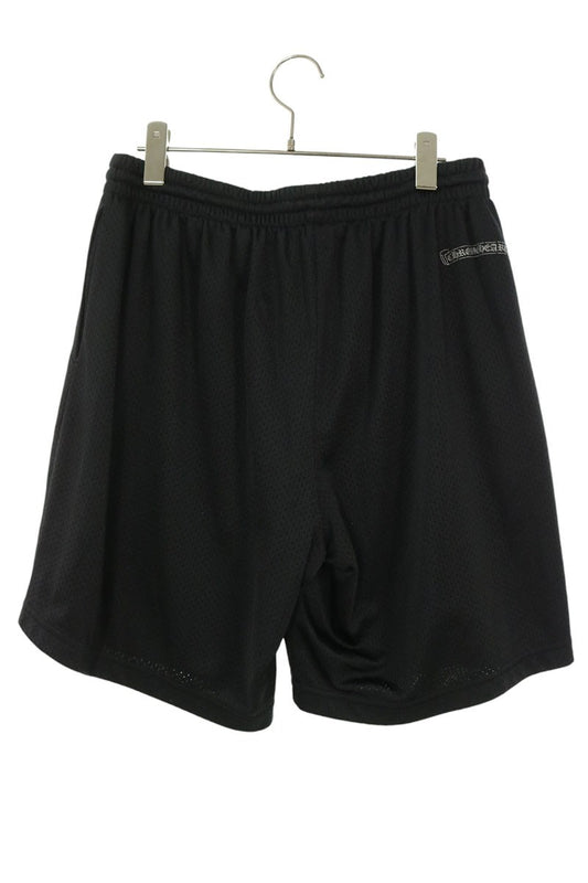 Chrome Hearts CH Print Mesh Varsity Shorts Black Size XL