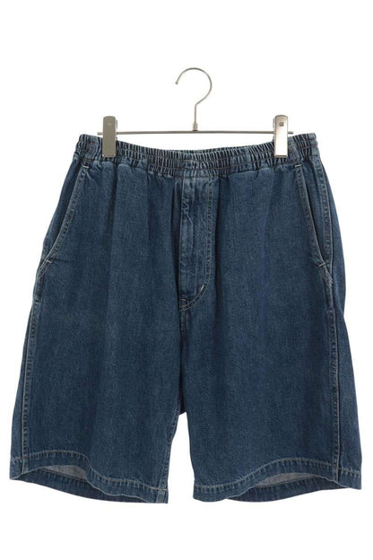 Graphpaper Wide Indigo Denim Shorts Size FREE