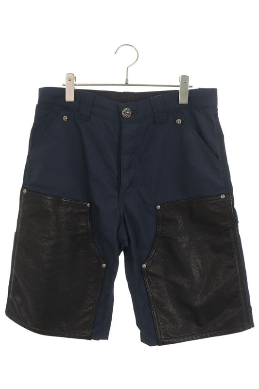 Chrome Hearts Nylon Carpenter Shorts Leather Cross Size 30