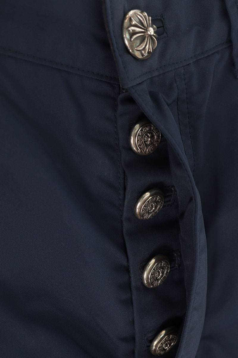 Chrome Hearts Nylon Carpenter Shorts Leather Cross Size 30