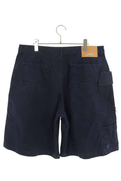 DIOR 25AW Logo Embroidered Bermuda Shorts Navy Size 54