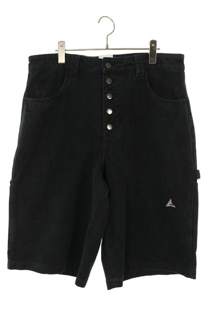 ROA Washed Black Denim Shorts Size L