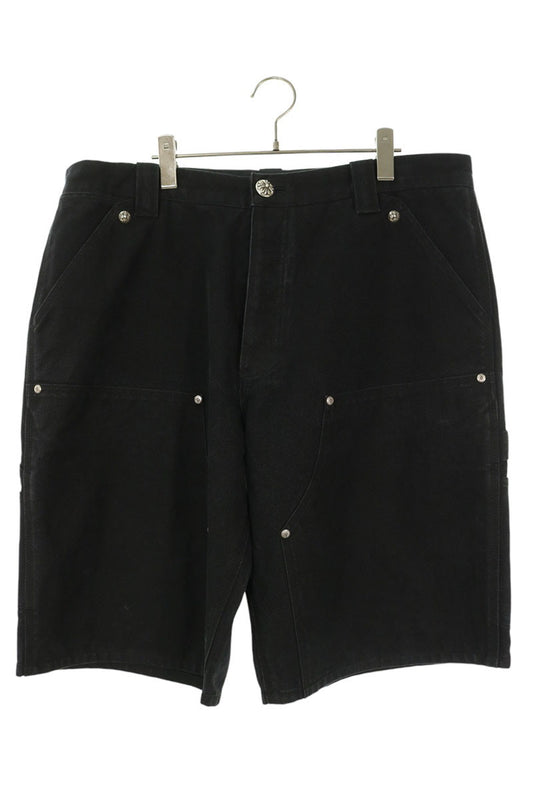 Chrome Hearts CARPENTER SHORTS Cemetery Patch Black Size 36