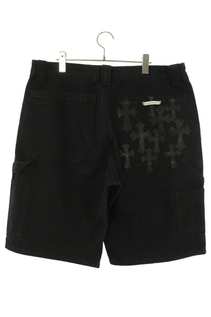 Chrome Hearts CARPENTER SHORTS Cemetery Patch Black Size 36