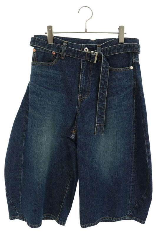 Sacai 26SS Washed Suiting Denim Pants Indigo Size 0