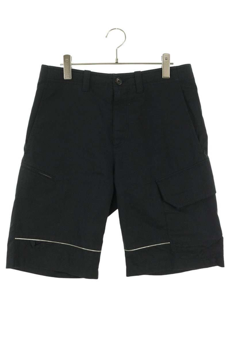 LOUISVUITTON Navy Cargo Shorts Cotton Silk Size 38