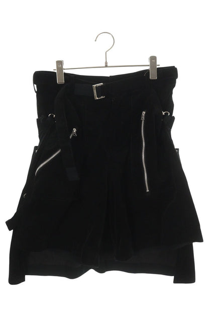 Sacai Corduroy Shorts Black Size 1