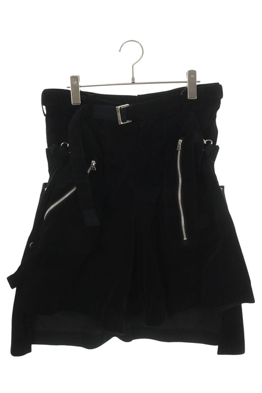 Sacai Corduroy Shorts Black Size 1