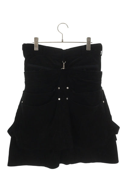 Sacai Corduroy Shorts Black Size 1