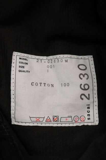 Sacai Corduroy Shorts Black Size 1