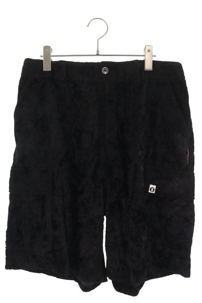 SUPREME 25SS Crushed Rayon Cargo Shorts Black Size 34