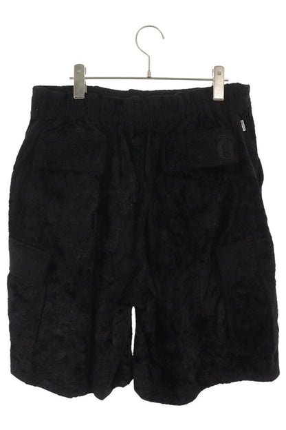 SUPREME 25SS Crushed Rayon Cargo Shorts Black Size 34