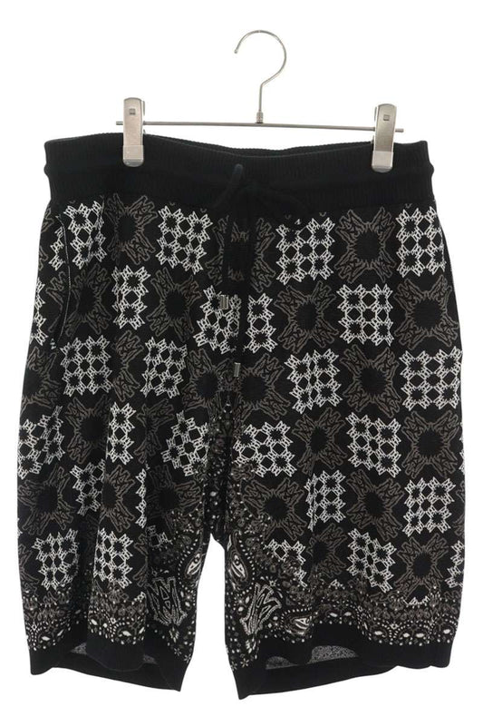 AMIRI Logo Check Knit Black Size L