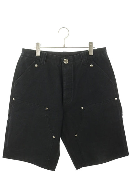 Chrome Hearts Carpenter Cemetery Cross Patch Shorts Size 32