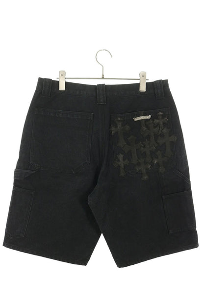 Chrome Hearts Carpenter Cemetery Cross Patch Shorts Size 32
