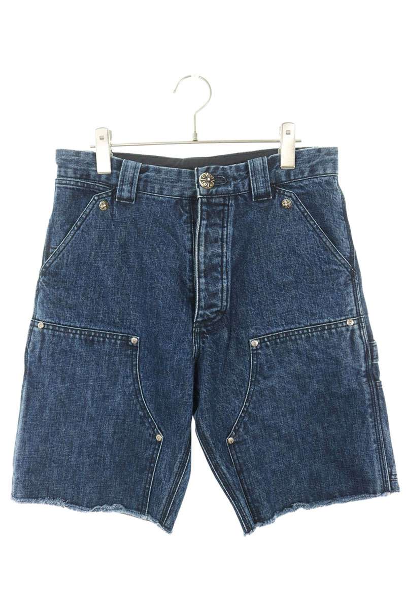 Chrome Hearts Denim Carpenter Shorts Blue Size 29