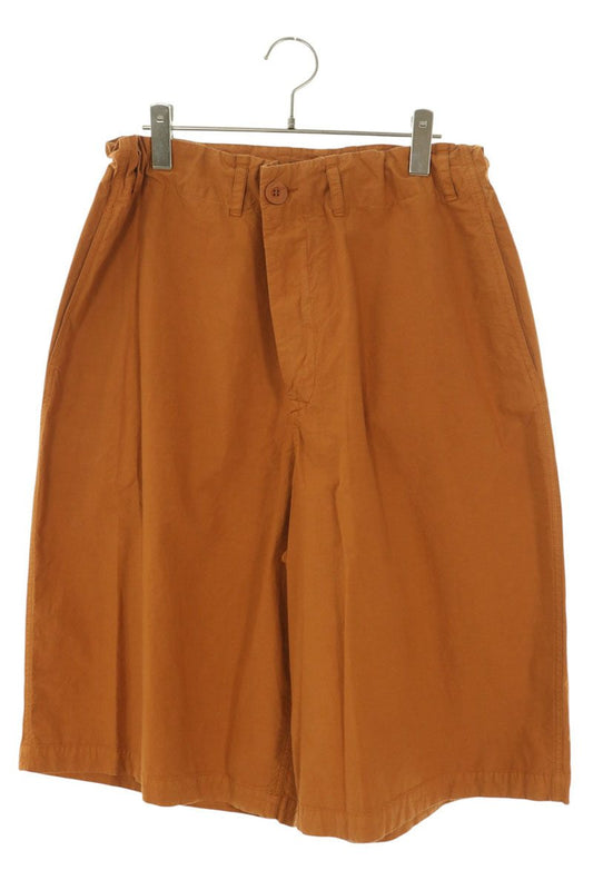 CASEY CASEY Abello Garment Dyed Cotton Shorts Orange Size S