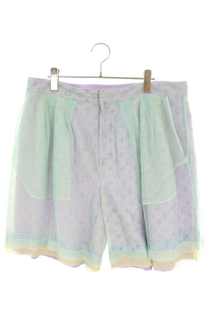 LOUISVUITTON Monogram Multi-Color Nylon Shorts Size 44