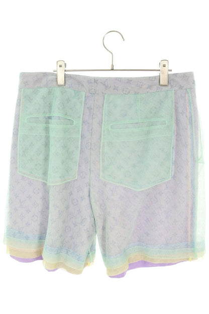 LOUISVUITTON Monogram Multi-Color Nylon Shorts Size 44