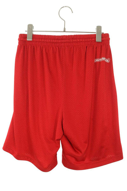 Chrome Hearts CH Print Mesh Shorts Red Pants Size S