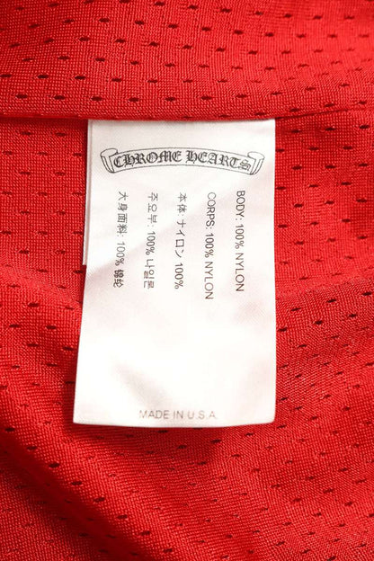 Chrome Hearts CH Print Mesh Shorts Red Pants Size S