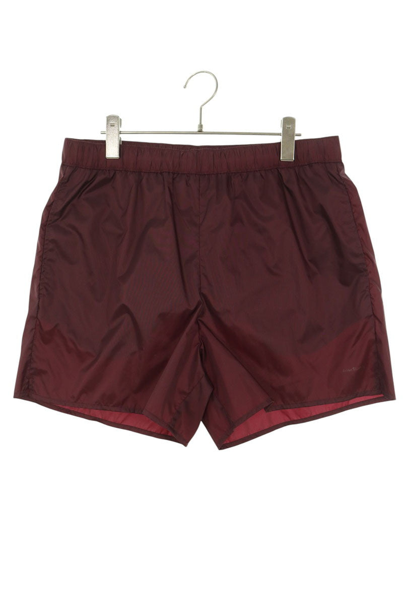 ACNE STUDIOS Nylon Shorts Bordeaux Size L