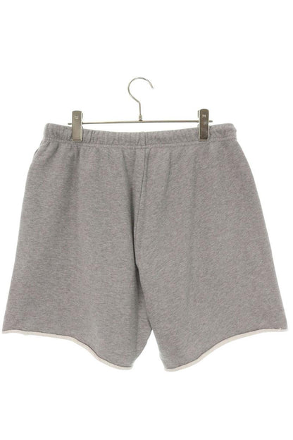 CELINE Logo Embroidered Shorts Gray Size XL