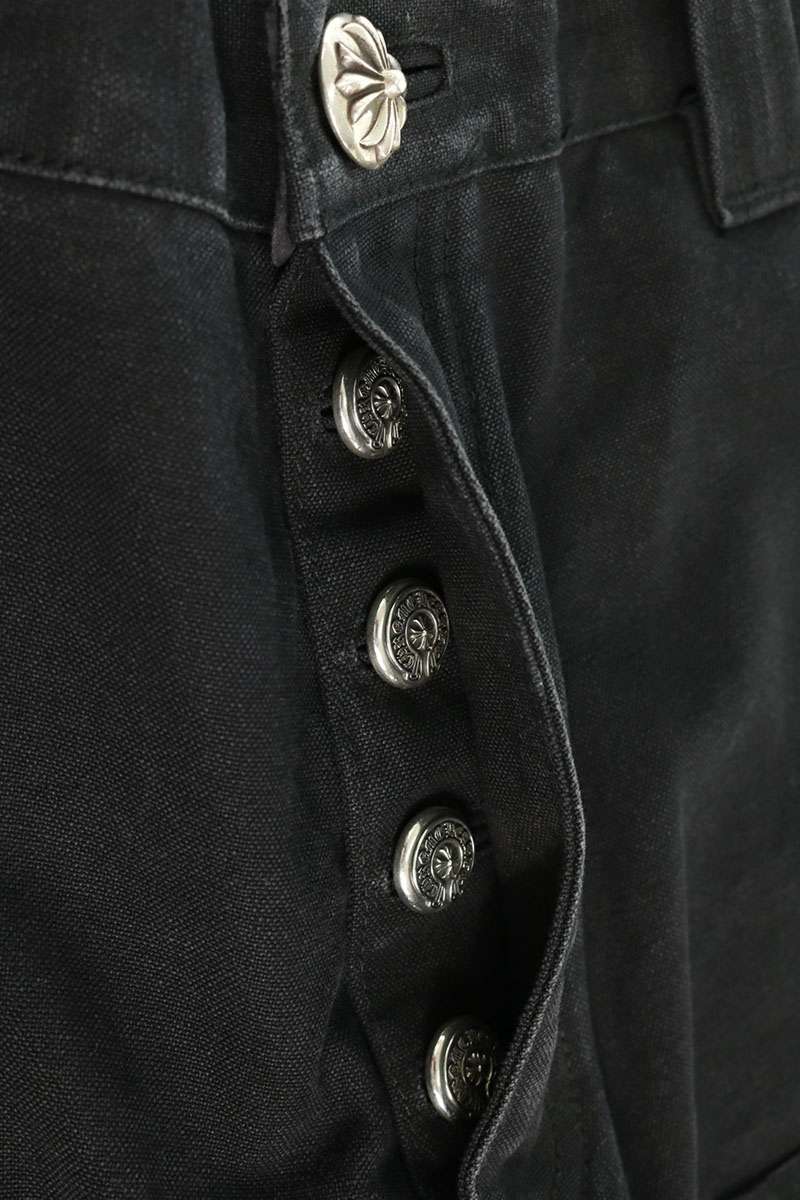 Chrome Hearts Carpenter Cemetery Patch Shorts Black Size 33