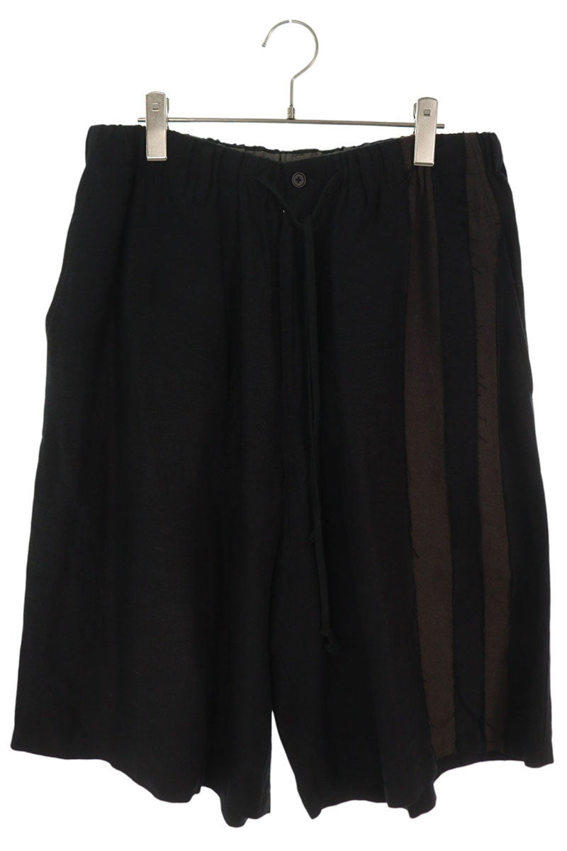 syte Linen Striped Shorts Black Size 3