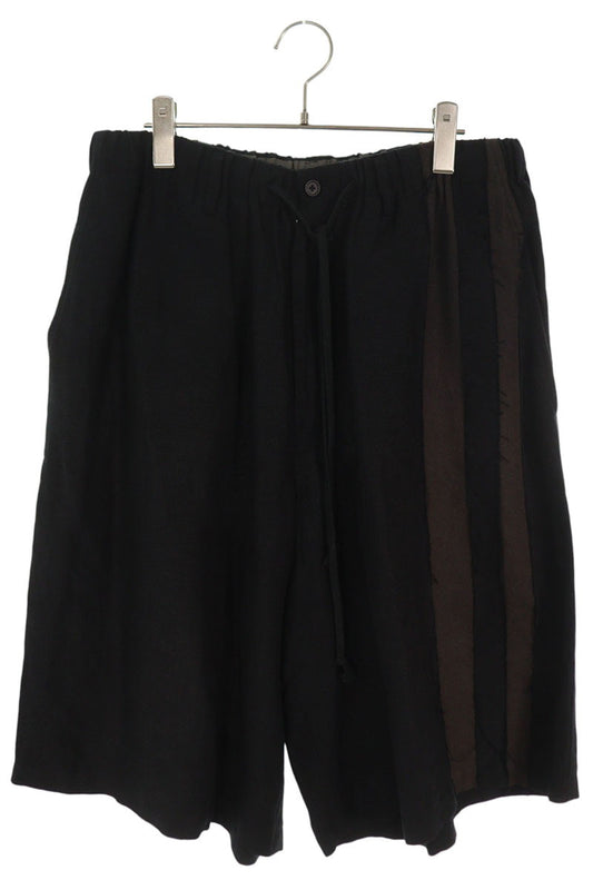 syte Linen Striped Shorts Black Size 3