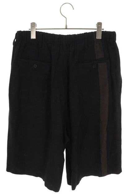 syte Linen Striped Shorts Black Size 3