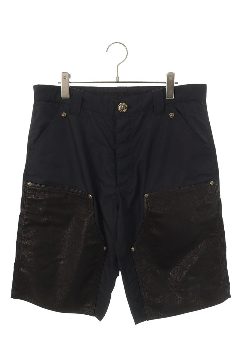 Chrome Hearts CARPENTER SHORTS Cross Leather Trim Size 31