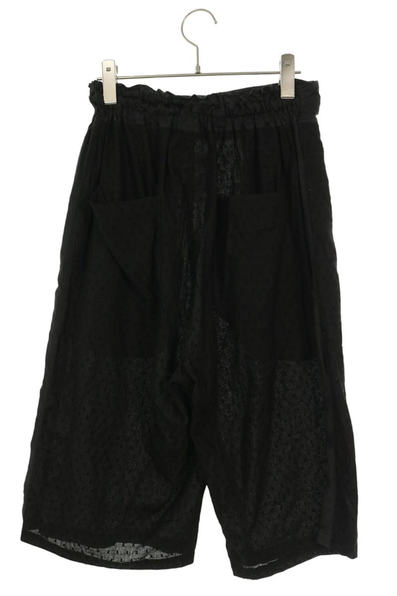 SHARE SPIRIT Cotton Drawstring Shorts Black Size S