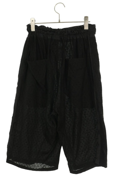 SHARE SPIRIT Cotton Drawstring Shorts Black Size S