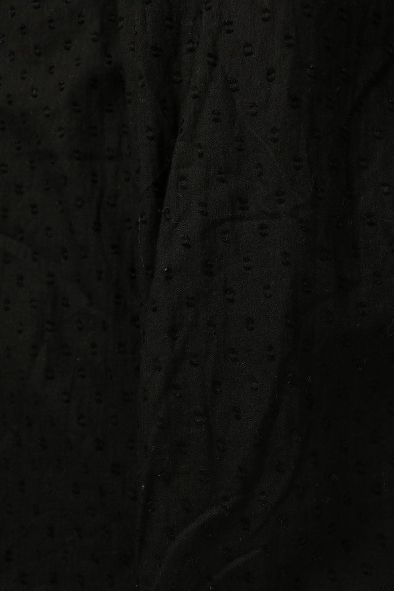 SHARE SPIRIT Cotton Drawstring Shorts Black Size S