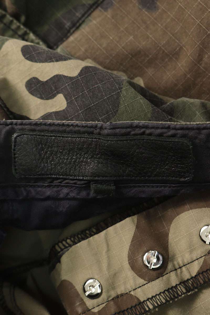 Chrome Hearts DEVIL DOG Camo Cross Patch Shorts Size 31