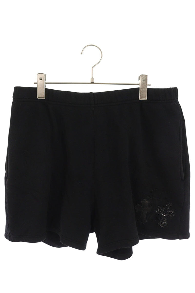 Chrome Hearts Y NOT Calf Hair Cross Patch Shorts Size M