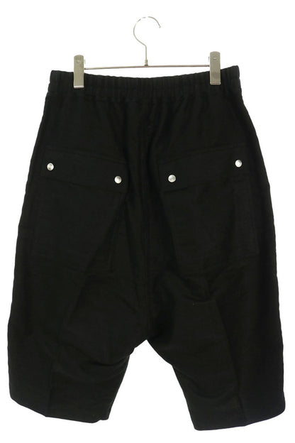 Rick Owens 26AW Bella Pods Ramie Cotton Shorts Black Size 48