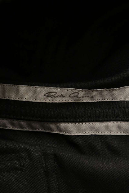 Rick Owens 26AW Bella Pods Ramie Cotton Shorts Black Size 48