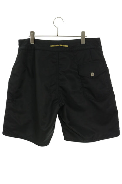 Chrome Hearts SURF SHORTS CH Patch Nylon Black Size 36