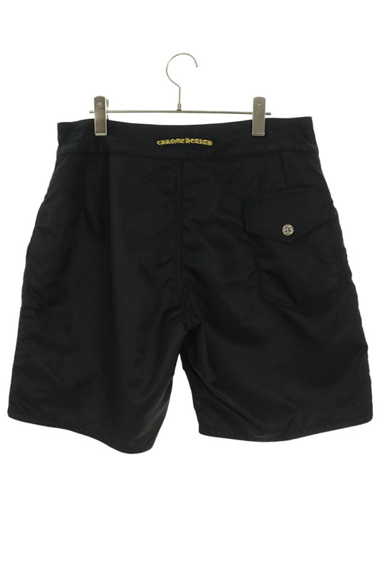 Chrome Hearts SURF SHORTS CH Patch Nylon Black Size 36
