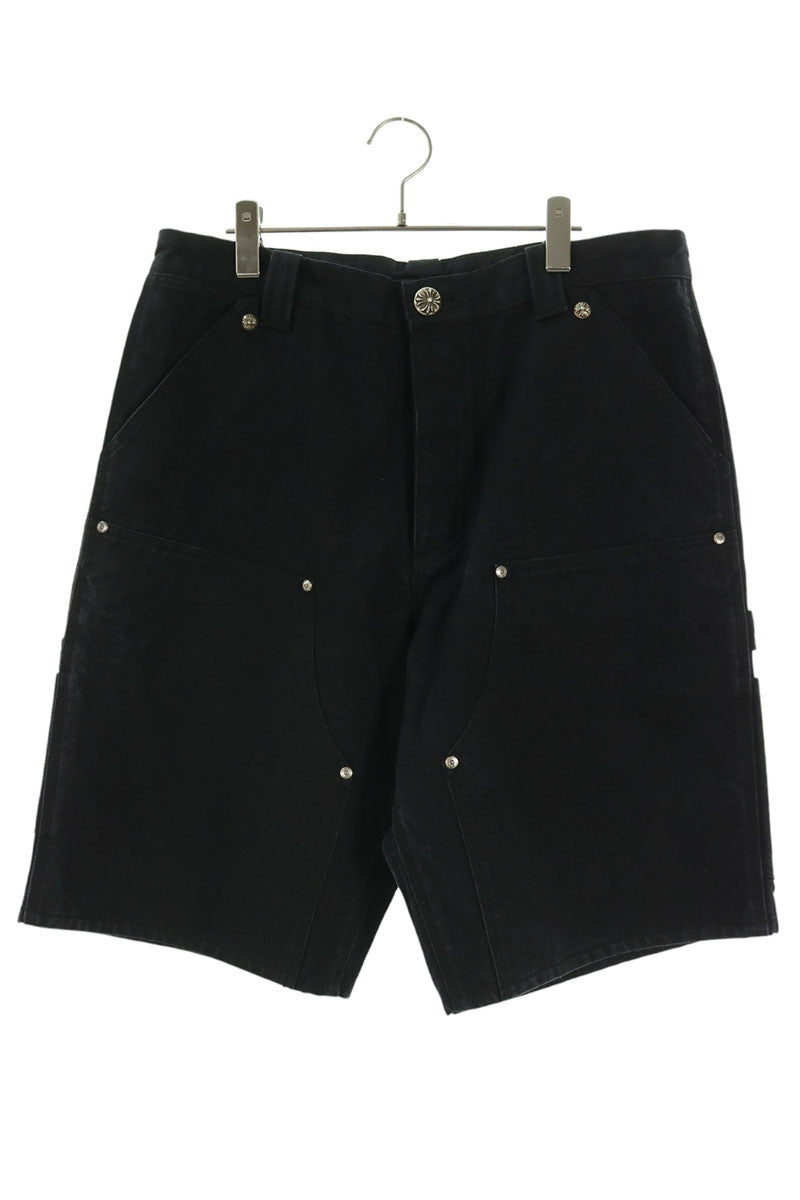 Chrome Hearts Carpenter Shorts Cemetery Cross Patch Size 34