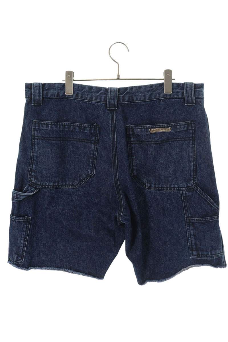Chrome Hearts Denim Carpenter Shorts Indigo Size 36
