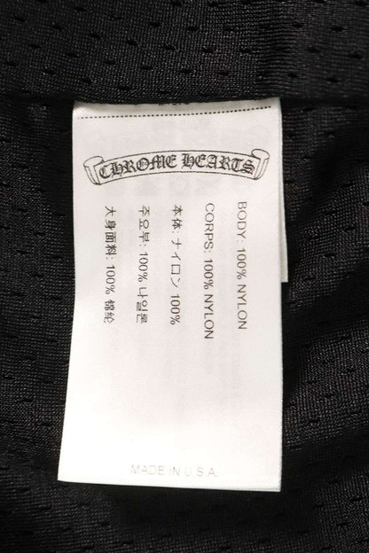Chrome Hearts Black Mesh Varsity Nylon Half Pants Size L
