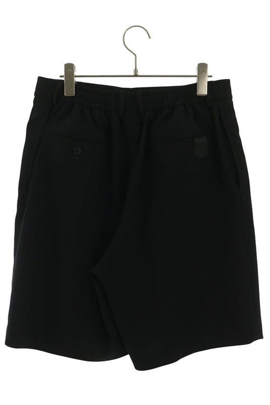 N.HOOLYWOOD Poly Blend 1-Pleat Shorts Black Size 38