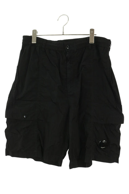 C.P.COMPANY Chrome-R Nylon Boxy Cargo Shorts Black Size 48